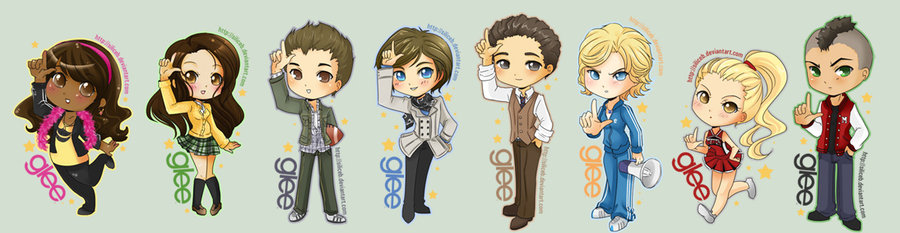 Glee II. Chibi