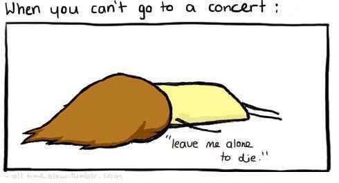 When you can't go to a concert